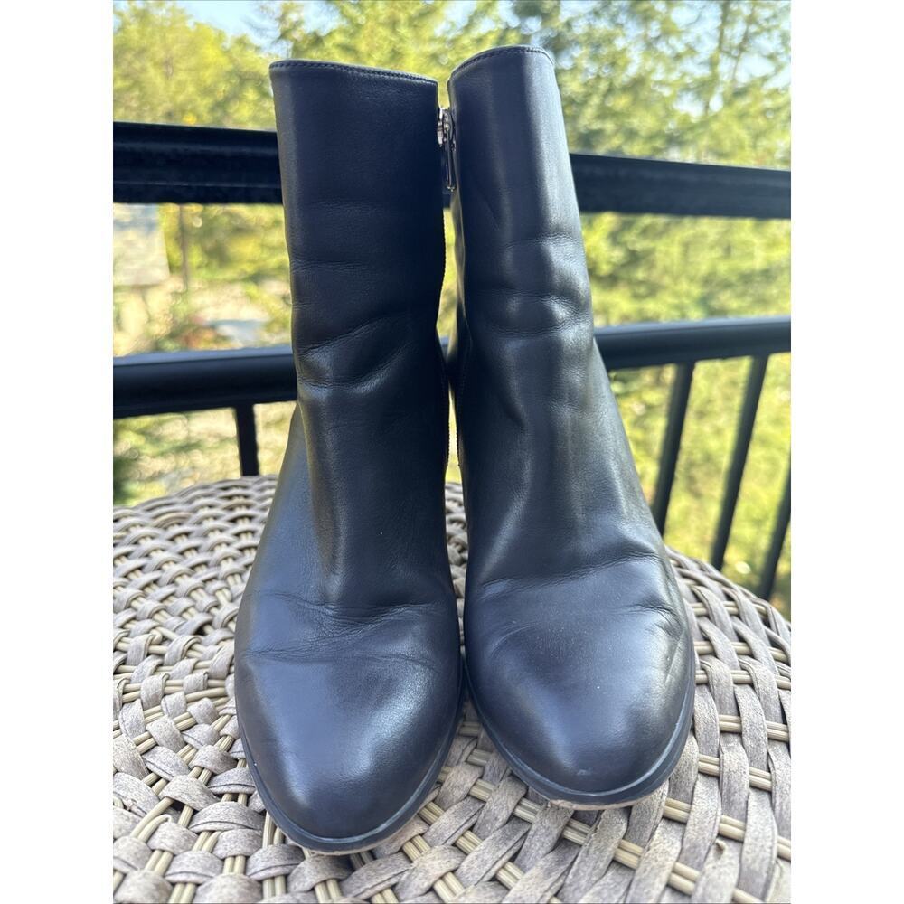COACH Jemma Women’s Dark Brown Leather High Heeled Ankle Boot Woman’s Size 9B - Picture 3 of 16